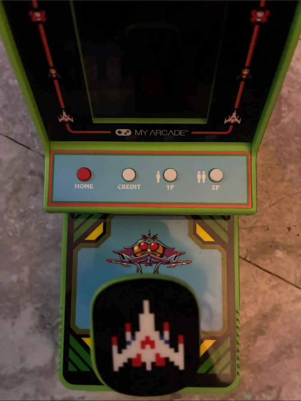 Arcade Green & Black Retro Mini Arcade Console